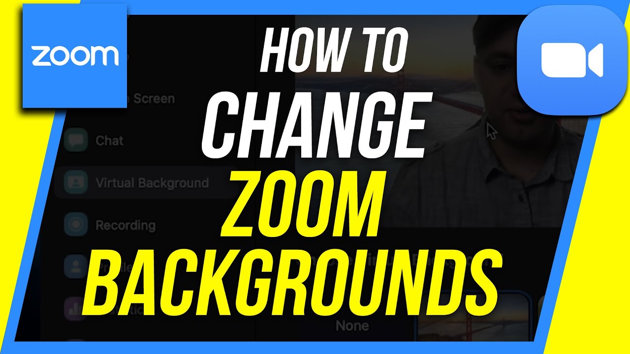 Cara mengganti background zoom dengan mudah