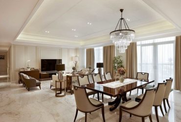 Ruang Makan Modern dengan Sentuhan Klasik